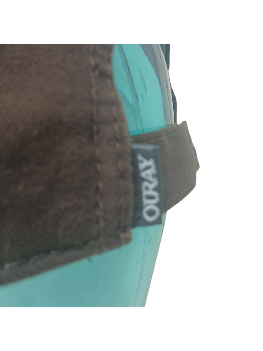 The Fly Shop Redding CA Brown Hat Cap Adj Strap By Ouray Sportswear #D-6 - Picture 7 of 9